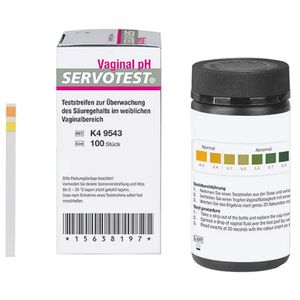 SERVOTEST Vaginal pH-Teststreifen