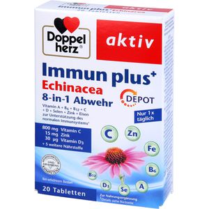 DOPPELHERZ Immun plus Echinacea Depot Tabletten