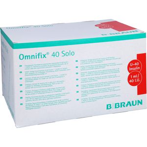 OMNIFIX Solo Insulinspr.1 ml U40
