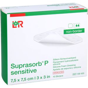SUPRASORB P sensitive PU-Schaumv.non-bor.7,5x7,5