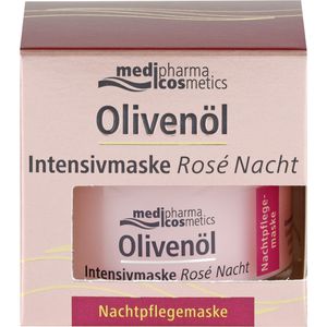 Medipharma Cosmetics  Olivenöl Intensivmaske Rose Nacht