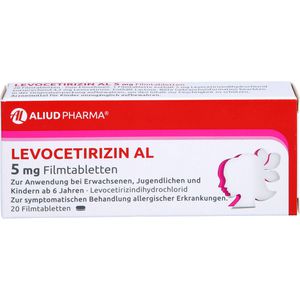 LEVOCETIRIZIN AL 5 mg Filmtabletten