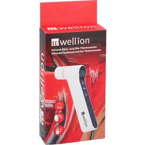 WELLION Infrarot Stirn- und Ohrthermometer