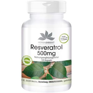 RESVERATROL 500 mg Kapseln