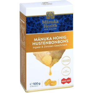 MANUKA HEALTH MGO 400+ Lutschbonb.Ingwer-Zitrone