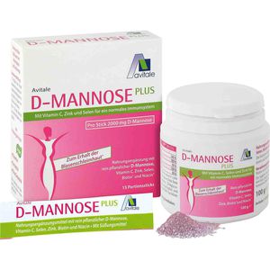 D-MANNOSE SPARSET 15xSticks+100 g Pulver