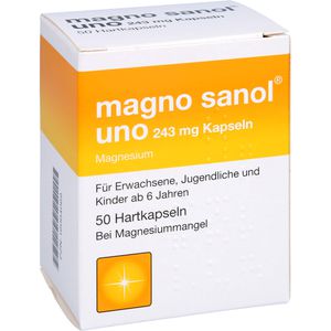 MAGNO SANOL uno 243 mg Kapseln