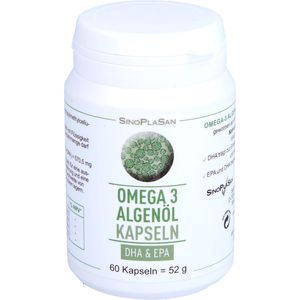 OMEGA-3 Algenöl DHA+EPA Kapseln