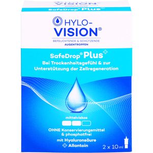 Hylo-Vision SafeDrop Plus Augentropfen 20 ml