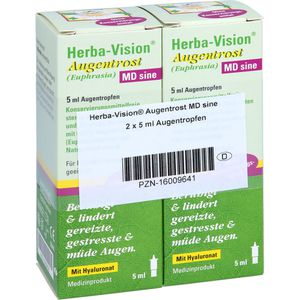 Herba-Vision Augentrost Md sine Augentropfen 10 ml