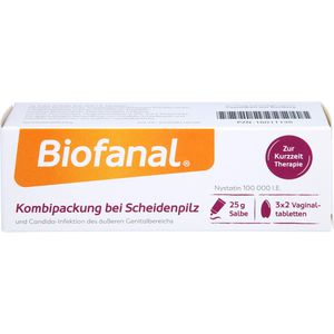 BIOFANAL Kombipackung bei Scheidenpilz Vaginaltabletten+Salbe