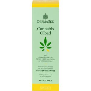 DERMASEL Cannabis Ölbad Zitrone limited edition