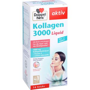 DOPPELHERZ Kollagen 3000 Liquid Sticks