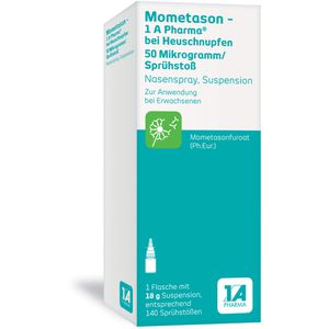 Mometason 1A Phar.b.Heuschnupfen 50μg/Spr.Stoß 140 18 g