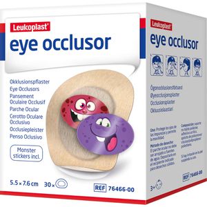 LEUKOPLAST eye occlusor 5,5 cmx7,6 cm
