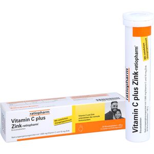 VITAMIN C PLUS Zink-ratiopharm Brausetabletten