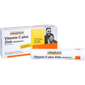 Vitamin C Plus Zink-ratiopharm Brausetabletten 40 St