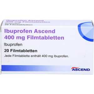 IBUPROFEN Ascend 400 mg Filmtabletten