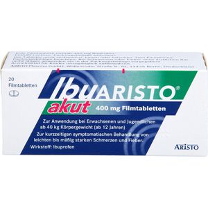 Ibuaristo akut 400 mg Filmtabletten 20 St 20 St