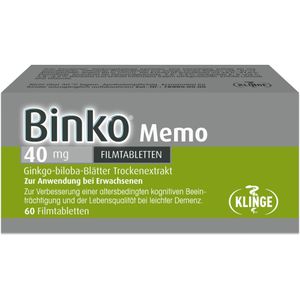 BINKO Memo 40 mg Filmtabletten