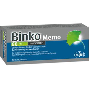 BINKO Memo 80 mg Filmtabletten