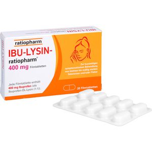 IBU-LYSIN-ratiopharm 400 mg Filmtabletten