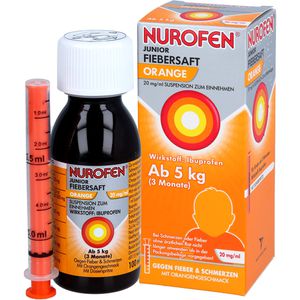 NUROFEN Junior Fiebersaft Orange 20 mg/ml