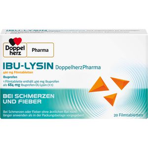     IBU-LYSIN DoppelherzPharma 400 mg Filmtabletten
