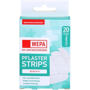 WEPA Pflasterstrips sensitiv 3 Größen