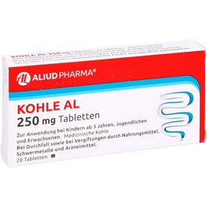 KOHLE AL 250 mg Tabletten