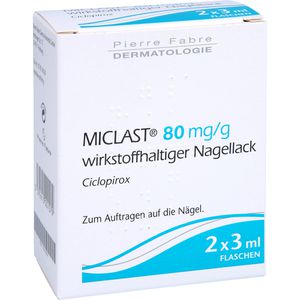 MICLAST 80 mg/g wirkstoffhaltiger Nagellack