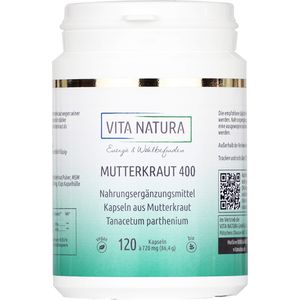 MUTTERKRAUT 400 mg Vegi-Kapseln