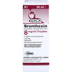 Bromhexin Hermes Arzneimittel 8 mg/ml Tropfen 30 ml