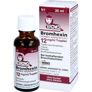 Bromhexin Hermes Arzneimittel 12 mg/ml Tropfen 30 ml