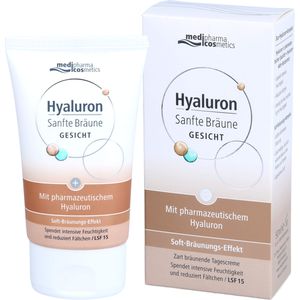 HYALURON SANFTE Bräune Gesichtspflege Creme