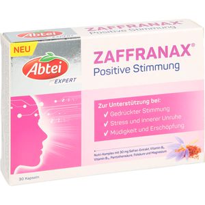 ABTEI EXPERT ZAFFRANAX Positive Stimmung Kapseln