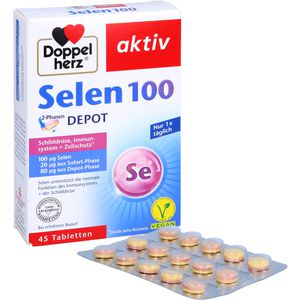 DOPPELHERZ Selen 100 2-Phasen Depot Tabletten