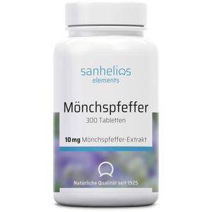 SANHELIOS Mönchspfeffer 10 mg Tabletten