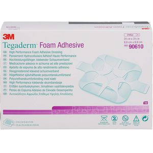 TEGADERM Foam Adhesive 8,8x8,8 cm 90610