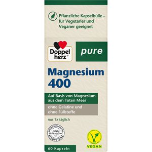 DOPPELHERZ Magnesium 400 pure Kapseln