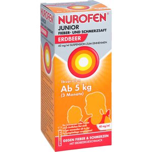 NUROFEN Junior Fieber-u.Schmerzsaft Erdbe.40 mg/ml