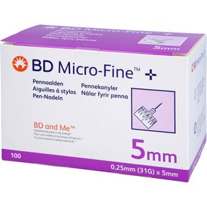 BD MICRO-FINE Pen-Nadeln 0,25x5 mm 31 G