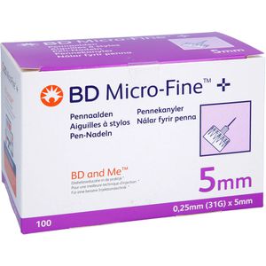 BD MICRO-FINE Pen-Nadeln 0,25x5 mm 31 G