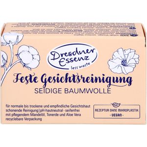 DE Feste Gesichtsreinigung seidige Baumwolle