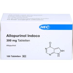 ALLOPURINOL Indoco 300 mg Tabletten