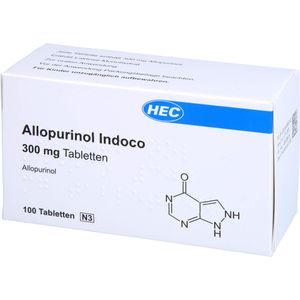 ALLOPURINOL Indoco 300 mg Tabletten