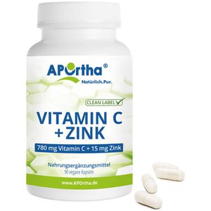 VITAMIN C 780 mg Plus 15 mg Zink Kapseln