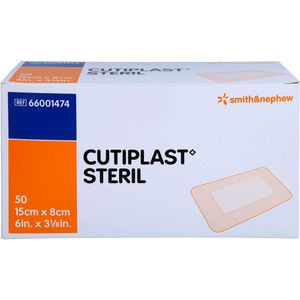 Cutiplast steril Wundverband 8x15 cm 50 St 50 St