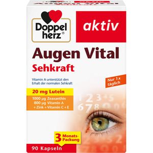 DOPPELHERZ Augen Vital Sehkraft aktiv Kapseln