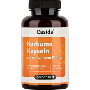 Casida KURKUMA KAPSELN+Pfeffer Curcumin hochdosiert